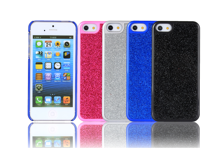iPhone5 glitter case - color